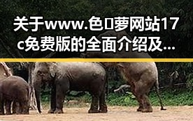 关于www.色😍萝网站17c免费版的全面介绍及其优势