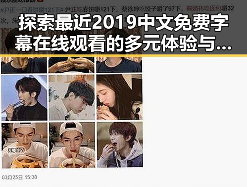 探索最近2019中文免费字幕在线观看的多元体验与资源变化